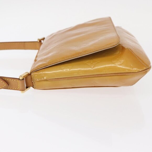 Authentic LOUIS VUITTON Monogram Vernis Thompson Street Bag Beige M91301 LV - Picture 11 of 16